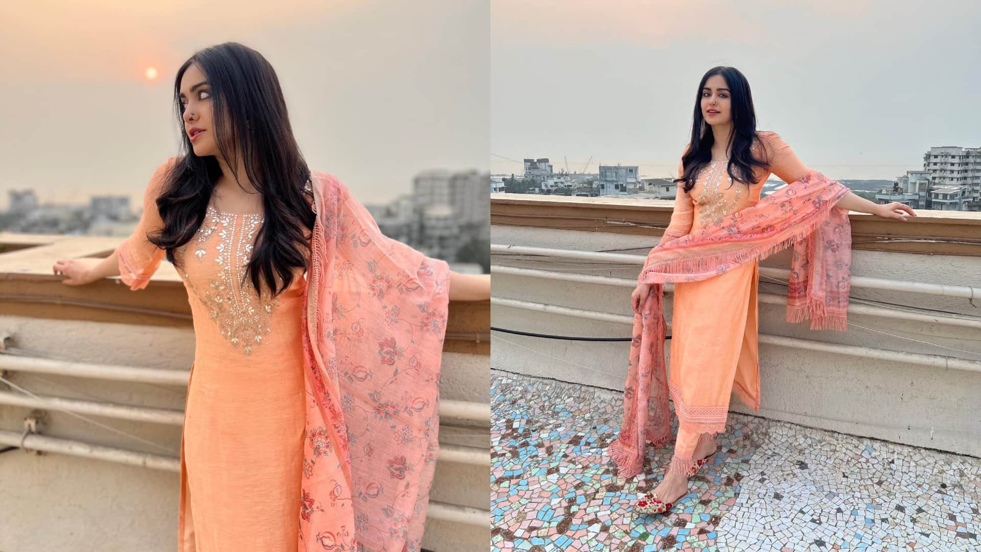 Fashion best looks of Adah Sharma lead actress of The Kerala Story