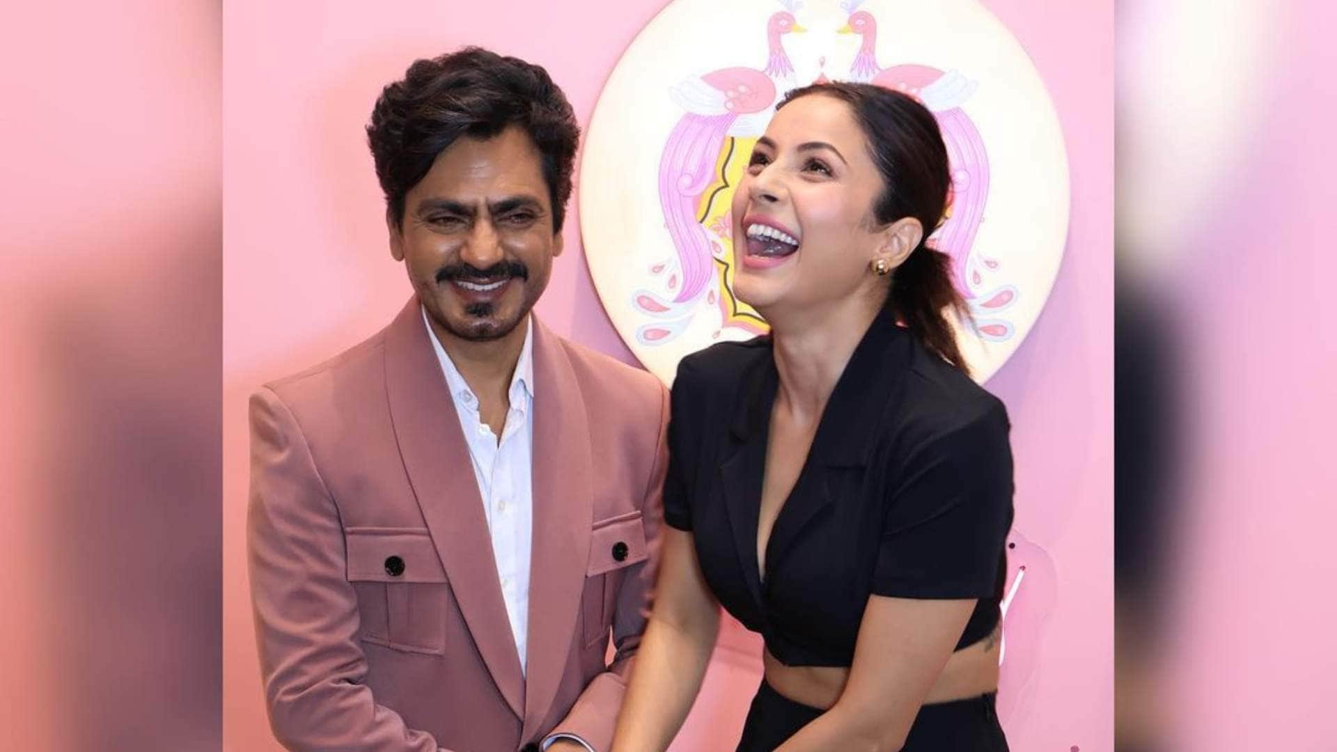 Desi Vibes with Shehnaaz Gill actress called Nawazuddin Siddiqui the God of acting instead of Salman Khan