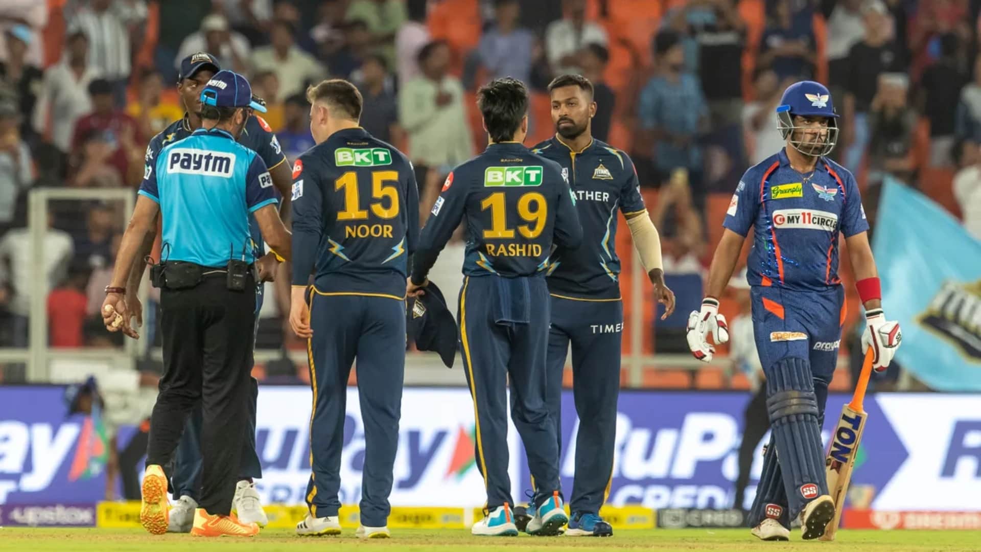 GT vs LSG Highlights IPL 2023 Gujarat Titans vs Lucknow Super Giants Match Scorecard Updates in Hindi