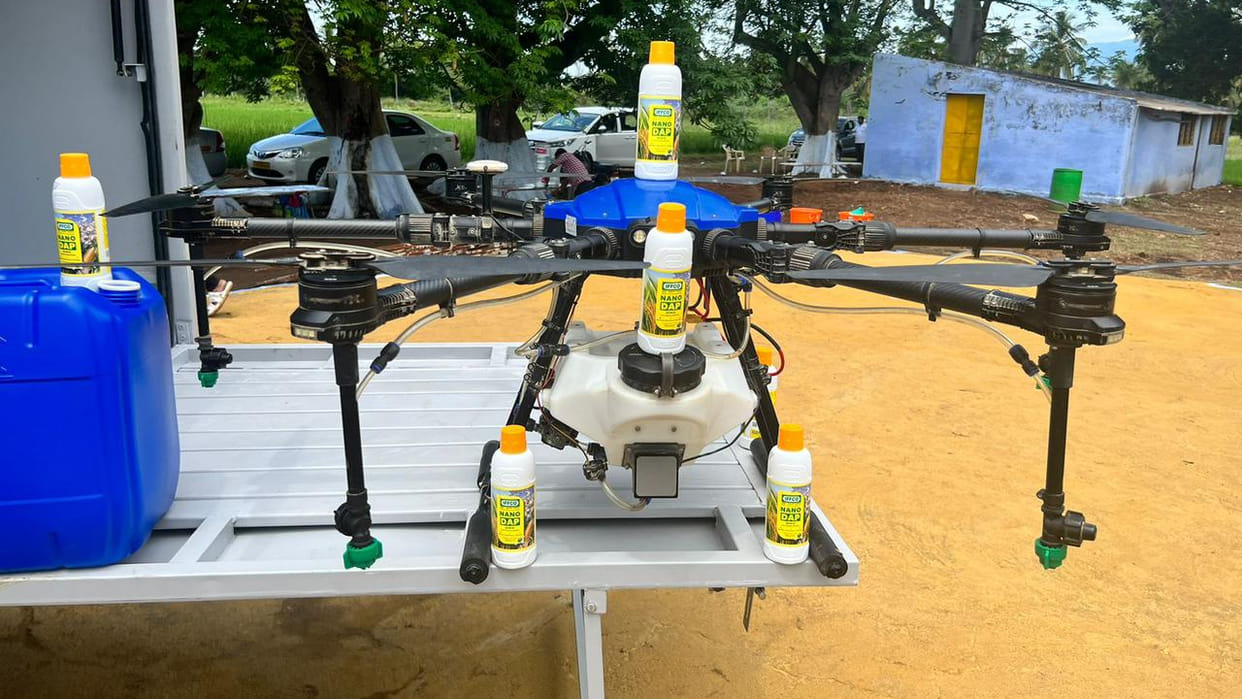 IFFCO Integrating drone, Nano and AI technologies for smart farming to make Aatmanirbhar Krishi
