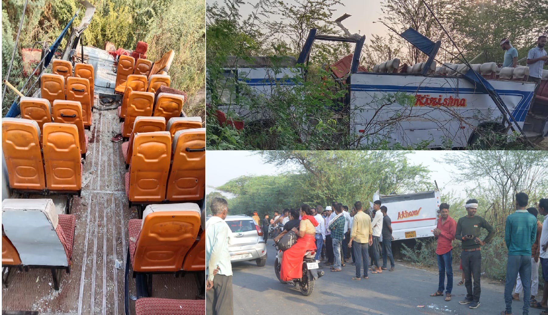 Five people died in Jalaun road accident