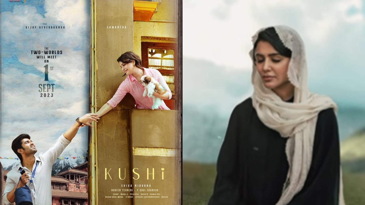 Kushi first single teaser out Vijay Deverakonda Samantha Ruth Prabhu chemistry won hearts
