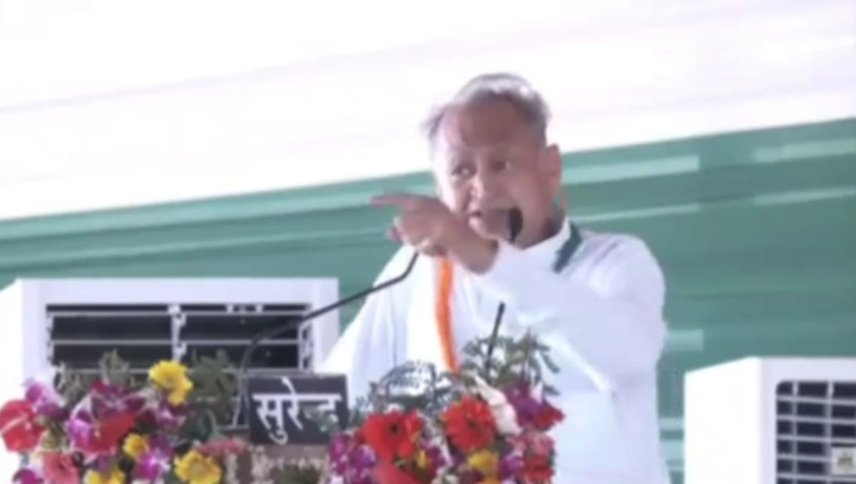 Rajasthan CM attacked bjp in Dholpur said return the money taken from BJP to Amit Shah