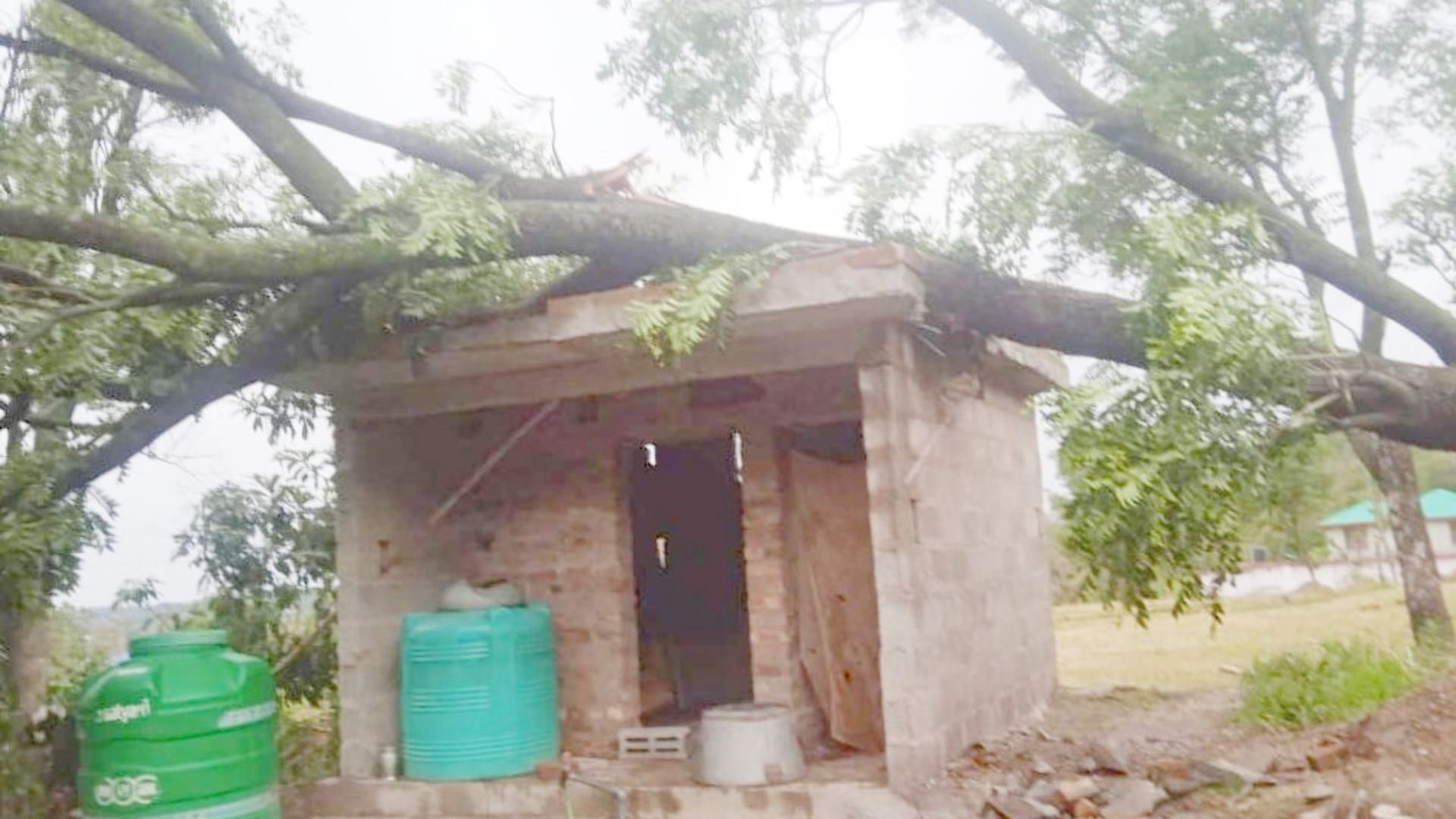 himachal weather update thunderstorm in many parts damage houses