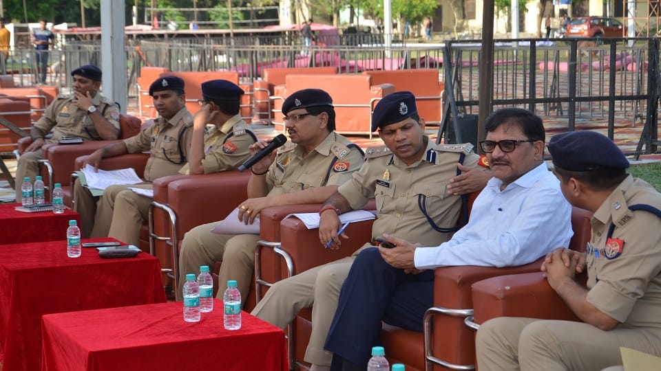 One company BSF and three company PAC deployed in the security of CM Yogi Adityanath