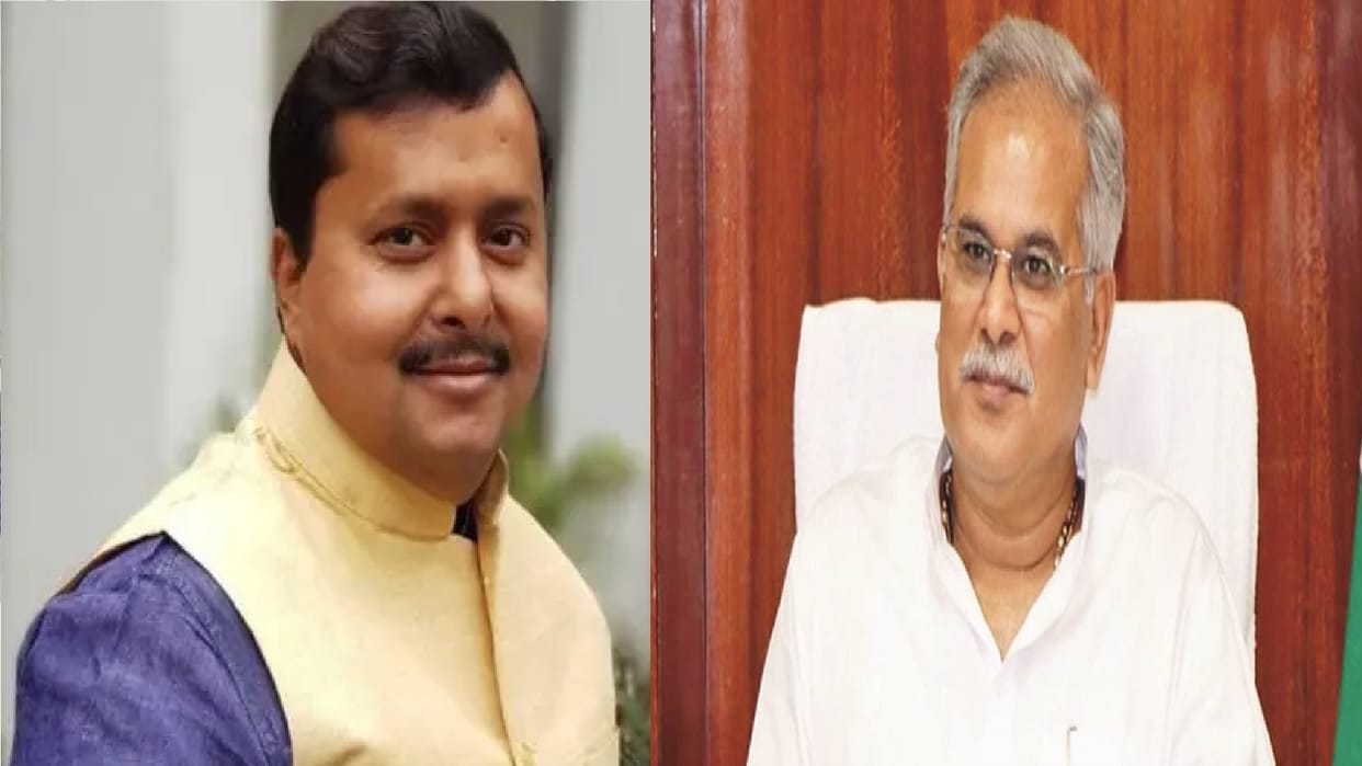 CM Bhupesh Baghel is Congress ATM says BJP leader Nitin Nabin