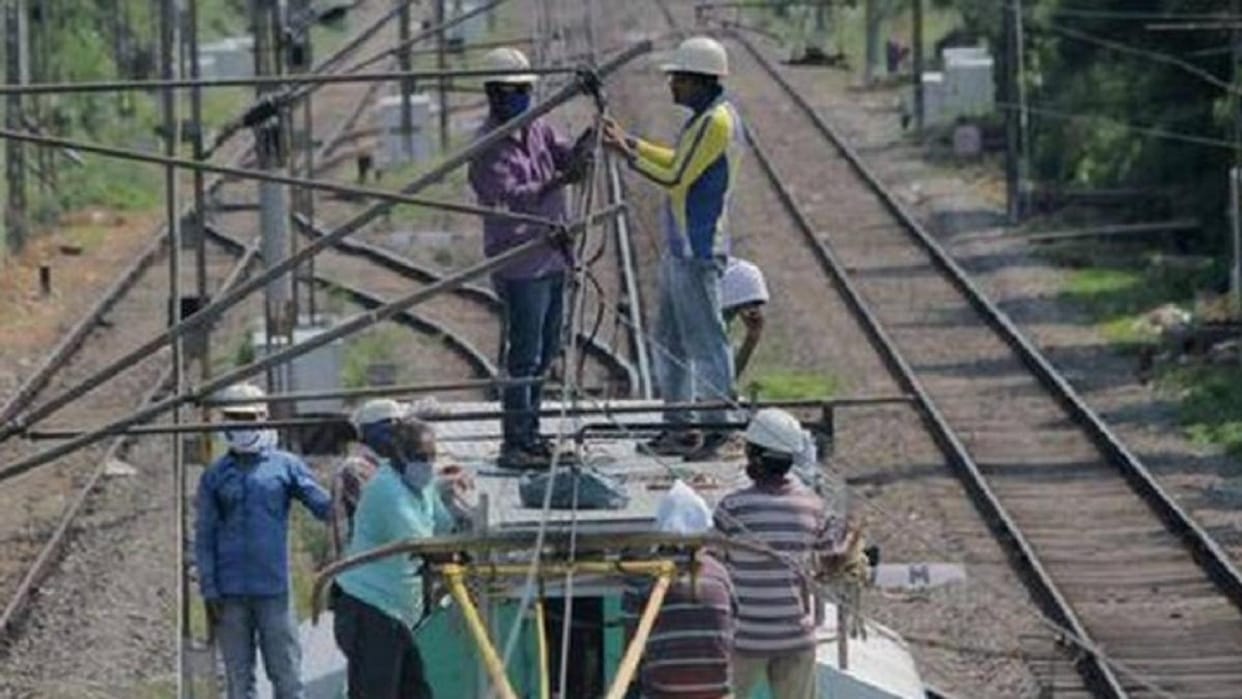core electrifying 70 percent of the country's railways may be locked