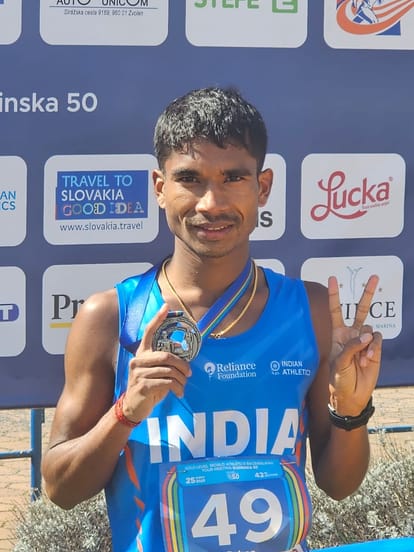 World Athletics Day This runner living in a hut has a national record, used to practice on the footpaths