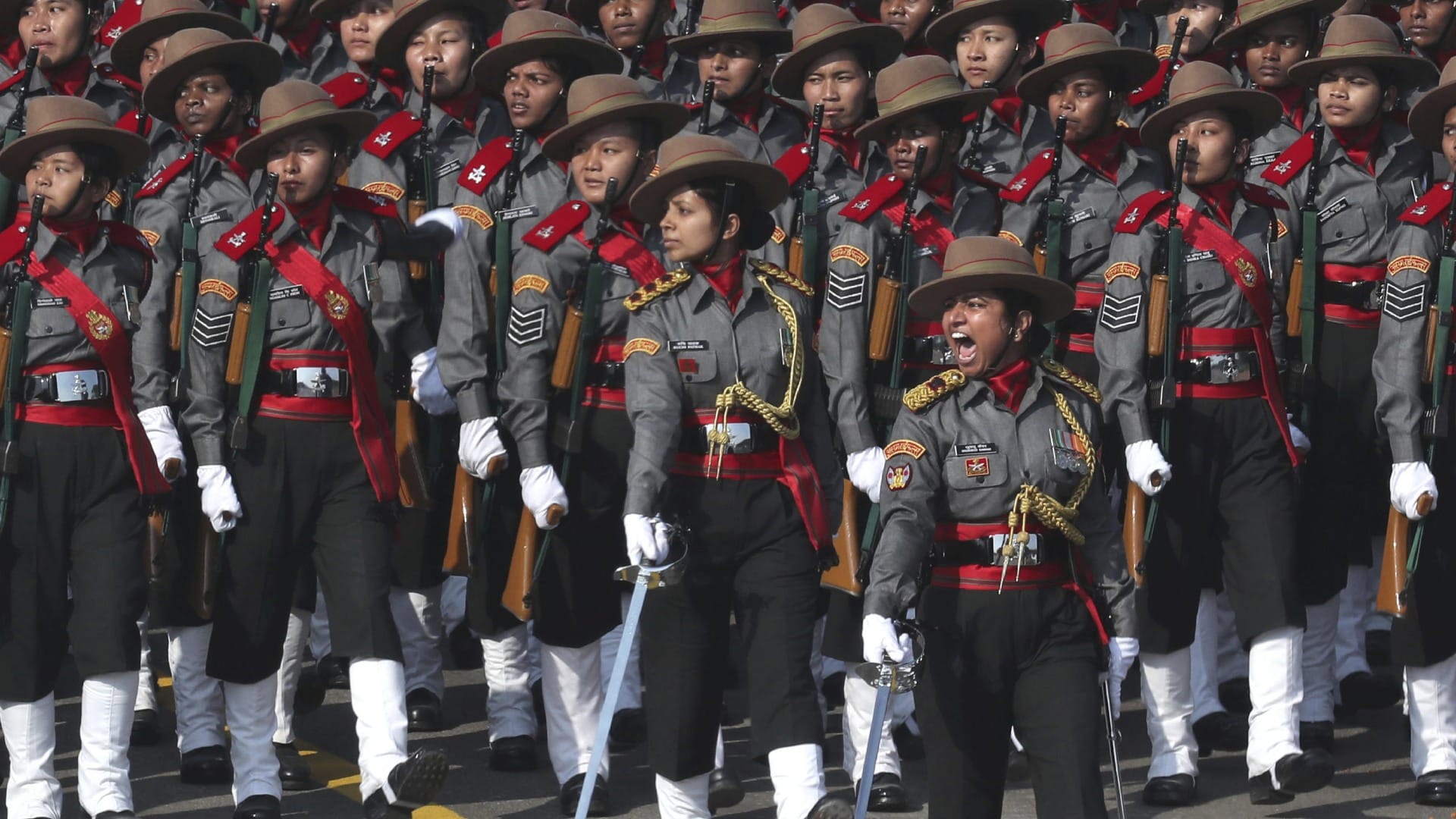 Women tri-services contingent led by Captain Sandhya gears up to make history at Kartavya Path