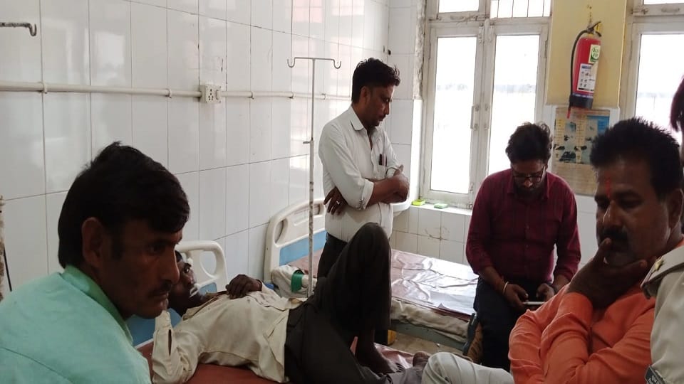 team went for videography of electricity theft attacked