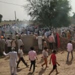 घटनास्थल पर घायल पायलट