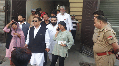 Azam Khan was not allowed to hold the election meeting in the Swar assembly by-election