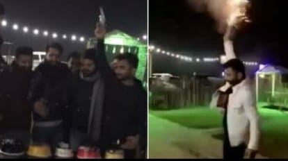 Ashraf henchmen are seen firing indiscriminately at Furqan Navi birthday party
