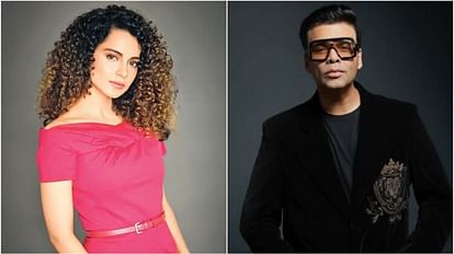 Kangna Ranaut: 'व्यक्ति के नहीं, सिस्टम के खिलाफ बोलती हूं', बॉयकॉट-करण जौहर से दुश्मनी पर बोलीं कंगना Kangna Ranaut: emergency actress gave statement on messing with karan johar said i speak against the system
