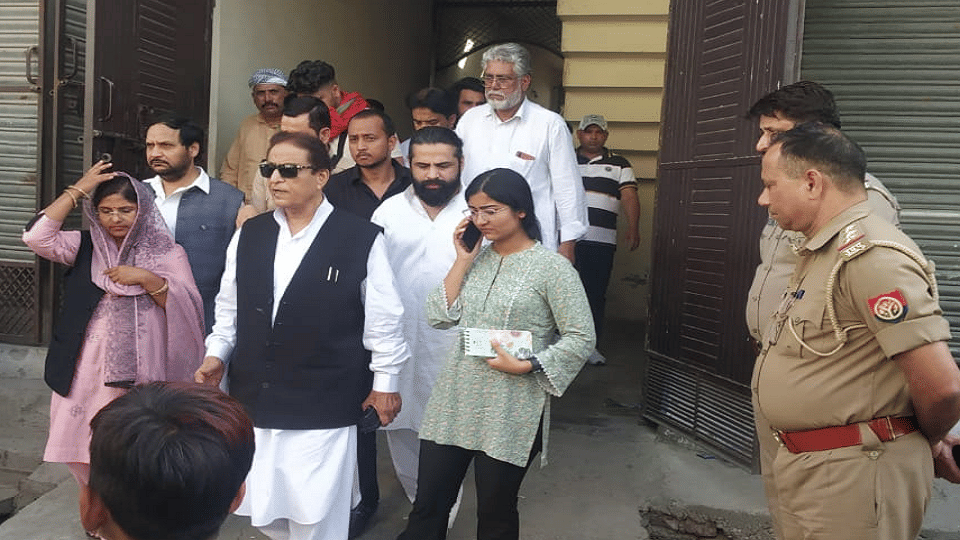 Azam Khan was not allowed to hold the election meeting in the Swar assembly by-election