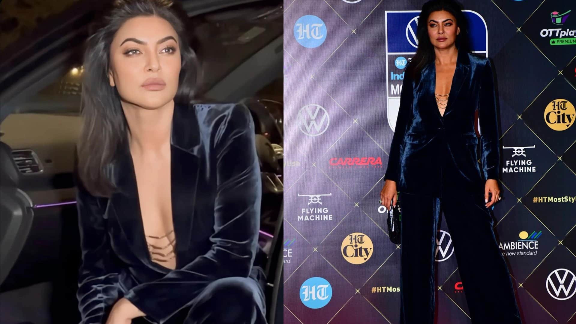 Fashion best look of sushmita sen janhvi kapoor shilpa shetty in award night