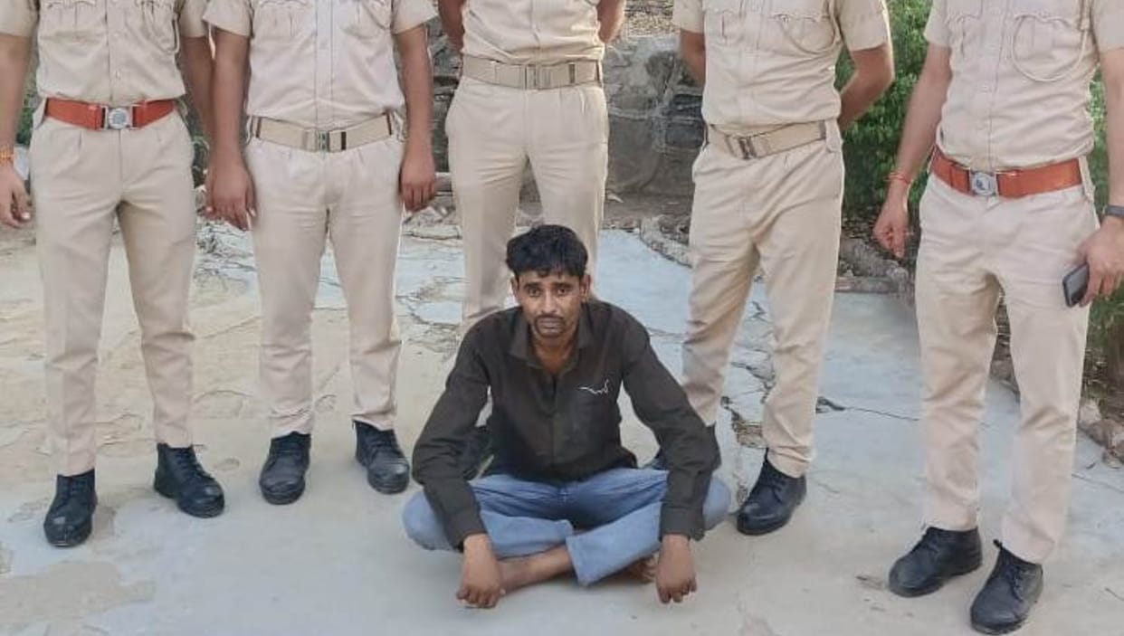 Another scumbag of Rania gang arrested in Udaipur on on April 27 gang attacked on police and loted weapons