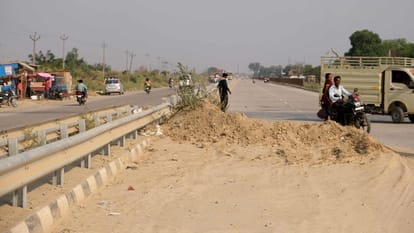 Gorakhpur Varanasi Highway work incomplete