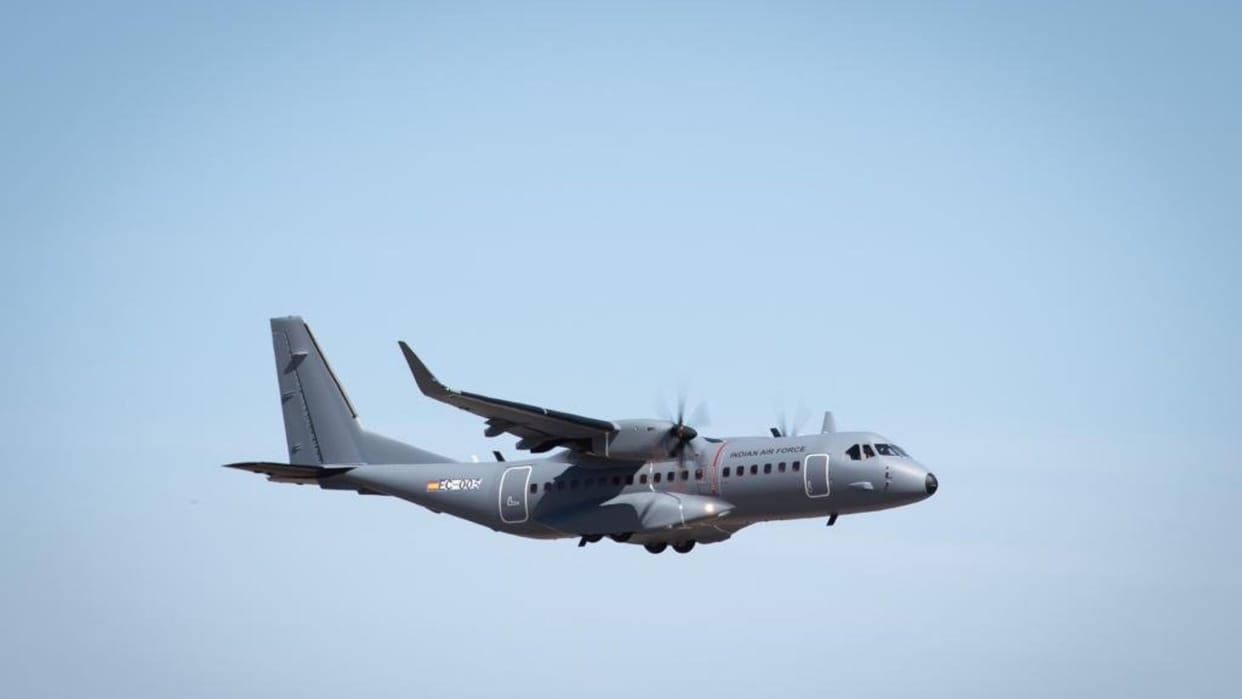 airbus c295 complete its maiden flight succesfully indian air force ability improve
