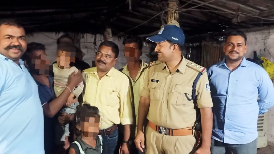 Children's missing in night
