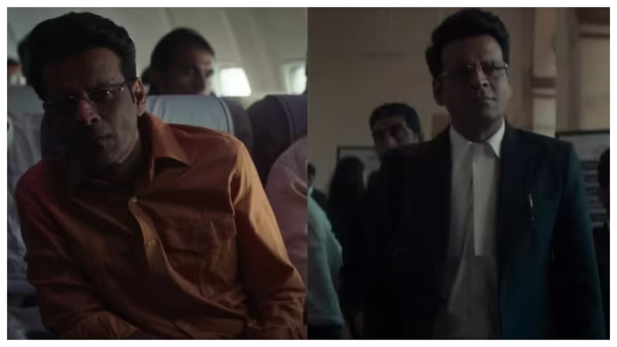 Manoj Bajpayee Sirf Ek Bandaa Kaafi Hai Official Trailer Release film promises a riveting courtroom drama