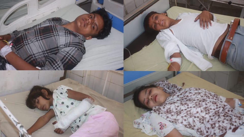 Moradabad Road Accident Injured Hussain Ali says life of sister-in-law and children ended in front of my eyes