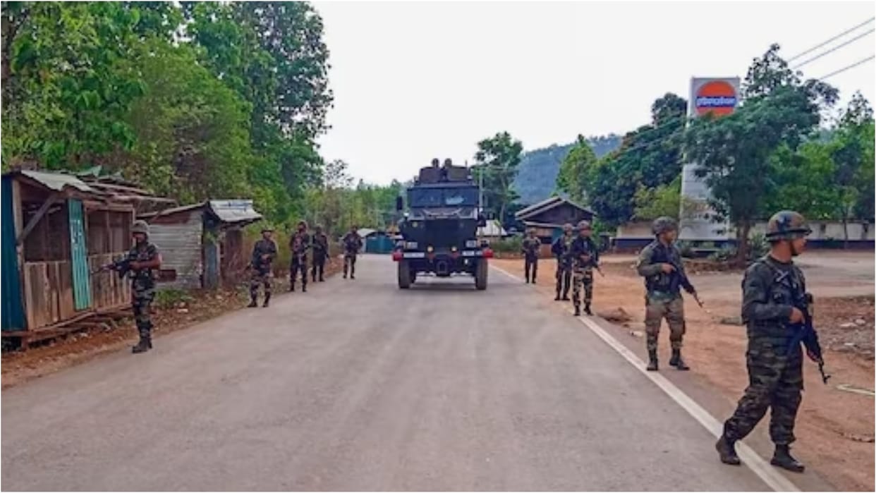 Army's Enhanced Aerial Surveillance With Helicopters Keeps Vigil in Manipur Violence