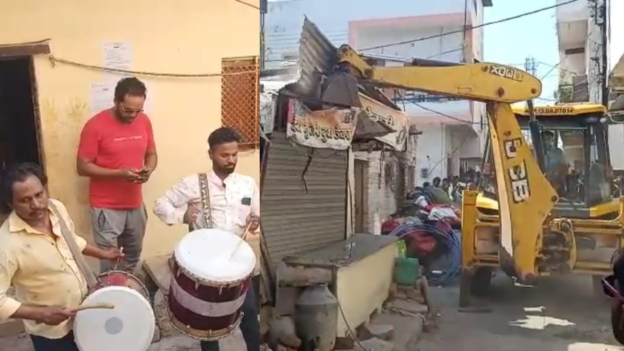 Raju Dronavat murder case: Police reached house of accused by playing drums, removed encroachment from JCB