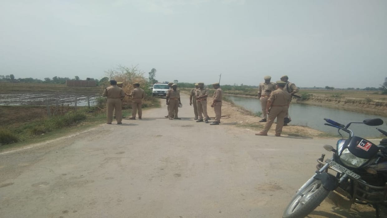 SIT arrived to investigate the encounter of shooter Vijay Chaudhary alias Usman, took stock of the scene