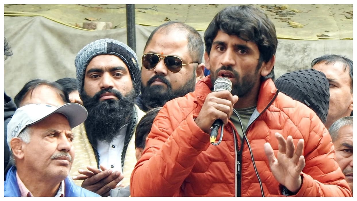 Wrestlers Protest News: Wrestler Bajrang Punia Shares Post In Support Of Bajrang Dal Karnataka Election 2023