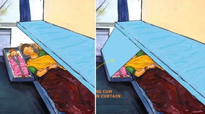 Indian Railways changing berth style for infant in train, new baby-birth will be something like this