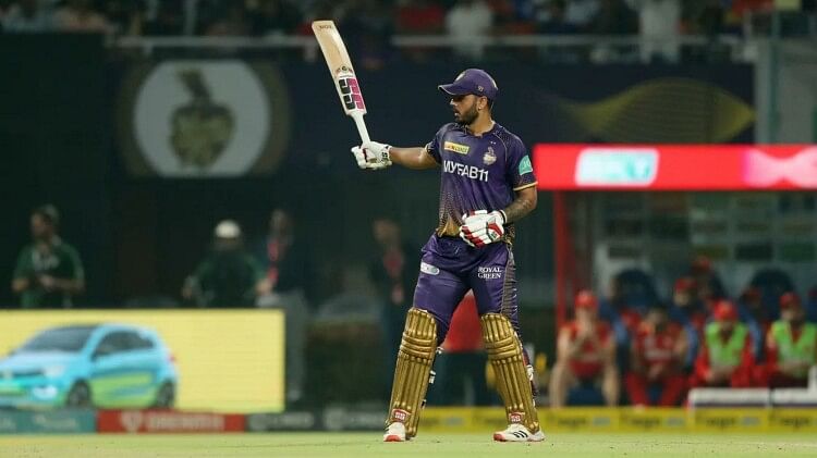 Ipl Kkr Captain Nitish Rana Fined Rs Lakh For Maintaining Slow