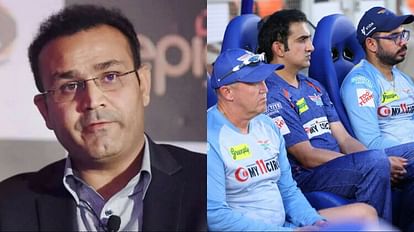 IPL 2023: Virender Sehwag angry at Lucknow Super Giants Coach and Captain for sending Deepak Hooda at 3 vs GT