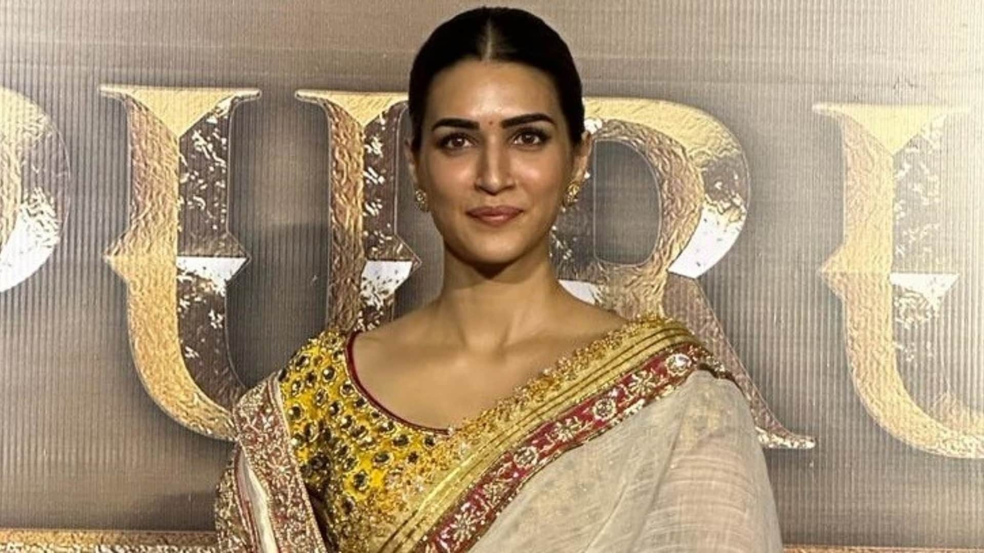 Adipurush Trailer Launch Kriti Sanon Om Raut Prabhas Saif Ali Khan Devdatta Nage