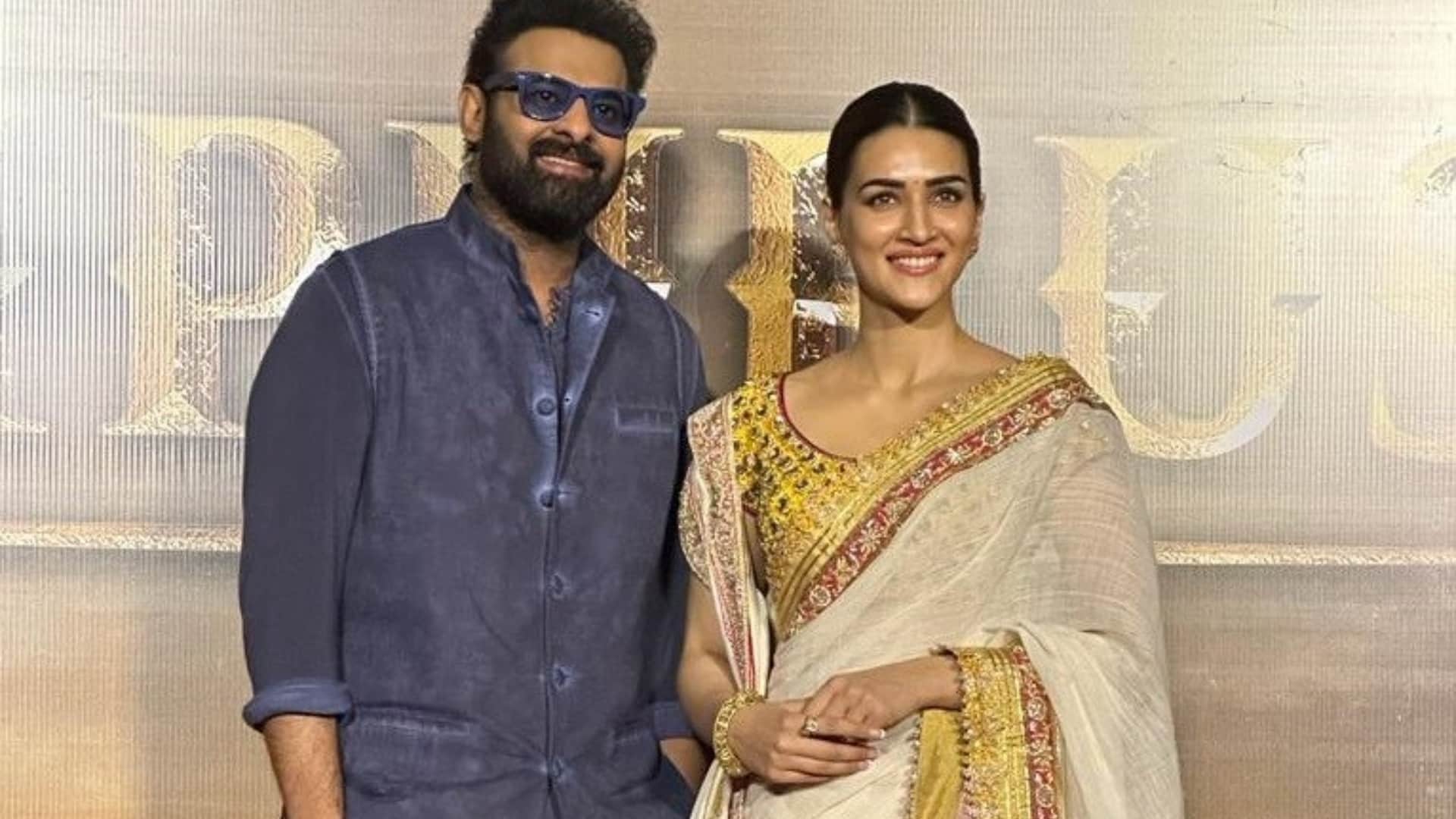 Adipurush Trailer Launch Kriti Sanon Om Raut Prabhas Saif Ali Khan Devdatta Nage
