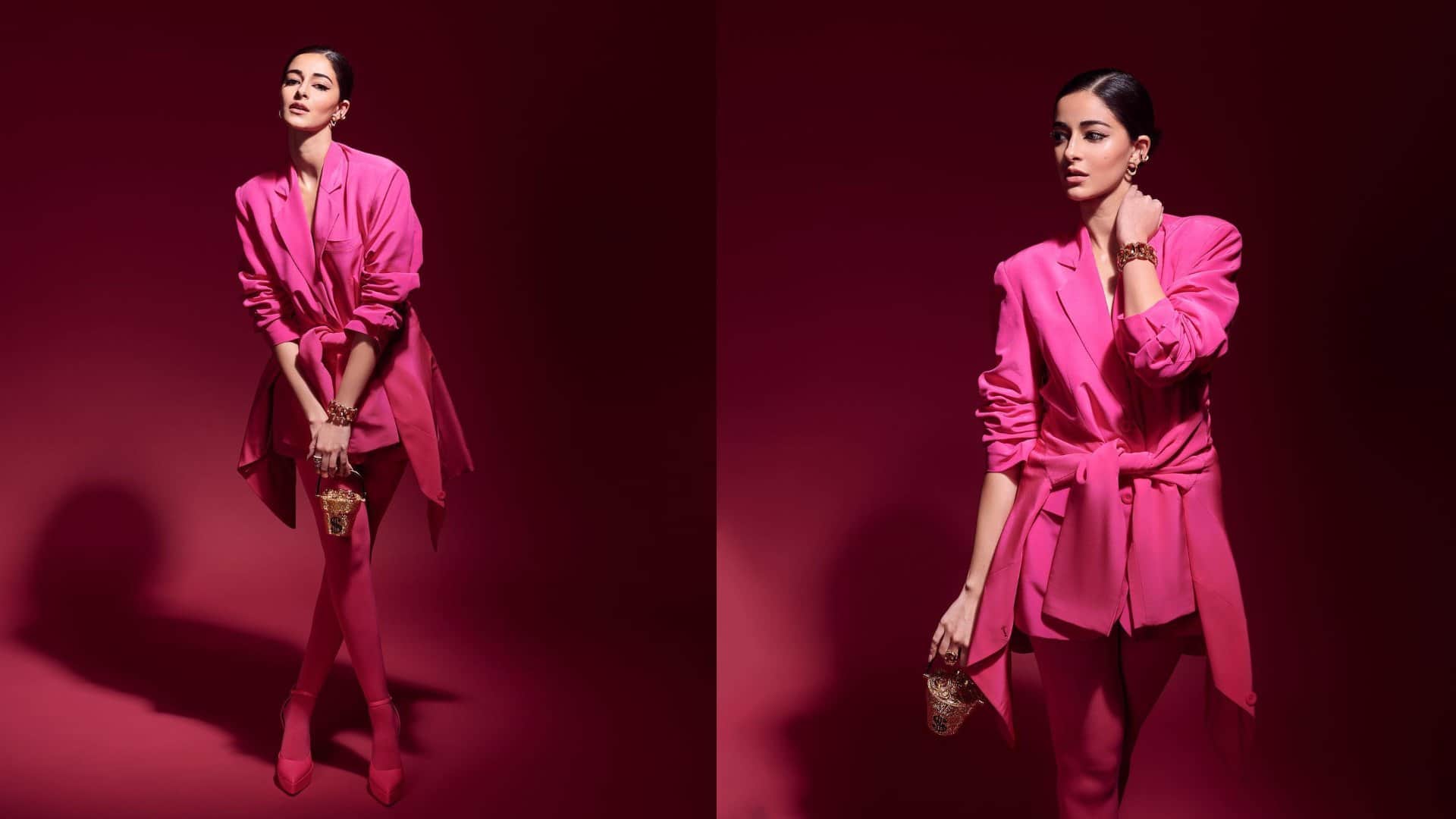 Fashion Ananya Panday carry a bucket style purse worth 4 lakh 90 thousand