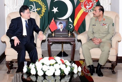 China Foreign Minister Qin Gang meets with Pakistani Chief of Army Staff Asim Munir