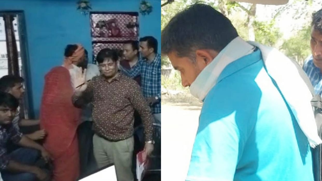 Dausa News CBI raid at Railway TI house in Bandikui recovered five thousand rupees of bribe