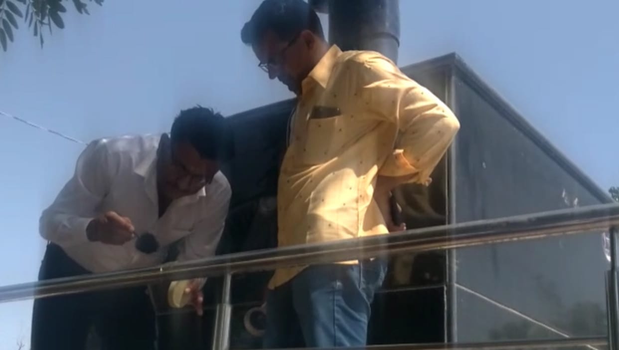 Anti-social elements broke the statue of Baba Ambedkar in Sikar  demanded to the arrest the accused