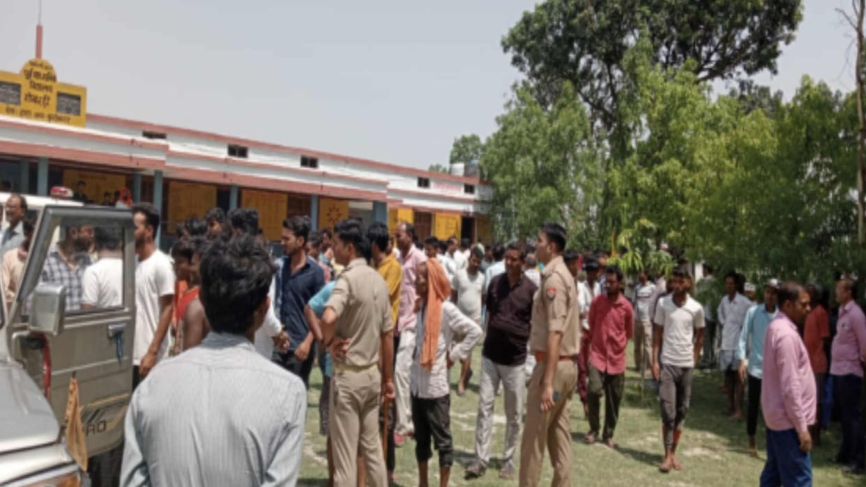 one girl killed and one injured after road accident in kushinagar