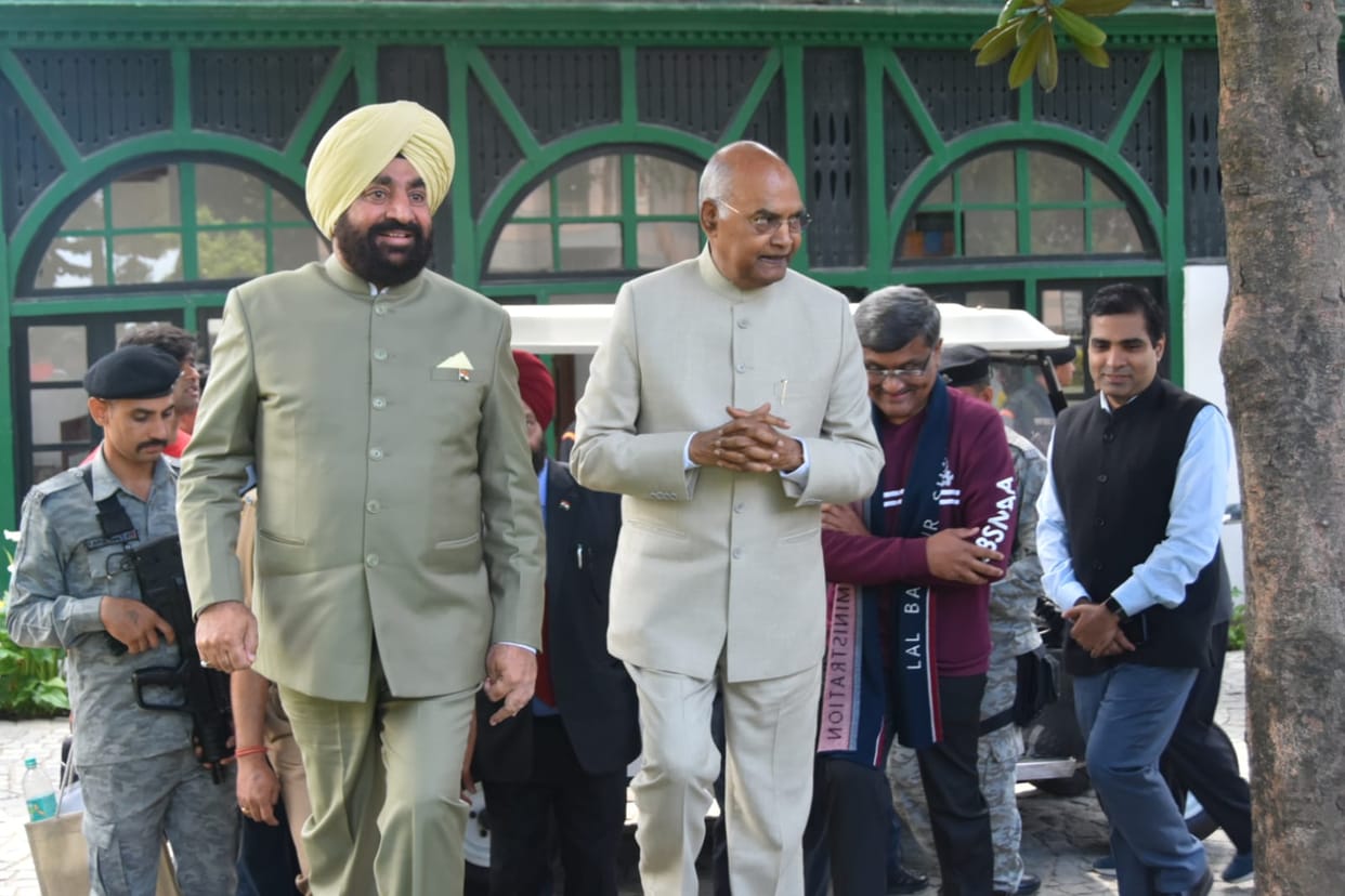 Former President Ram Nath Kovind addresses trainee IAS officers at LBS Academy Mussoorie
