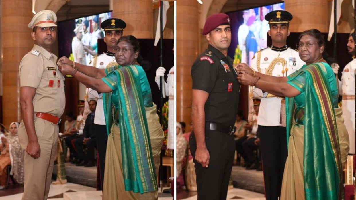 President Murmu confers eight Kirti Chakras, 29 Shaurya Chakras