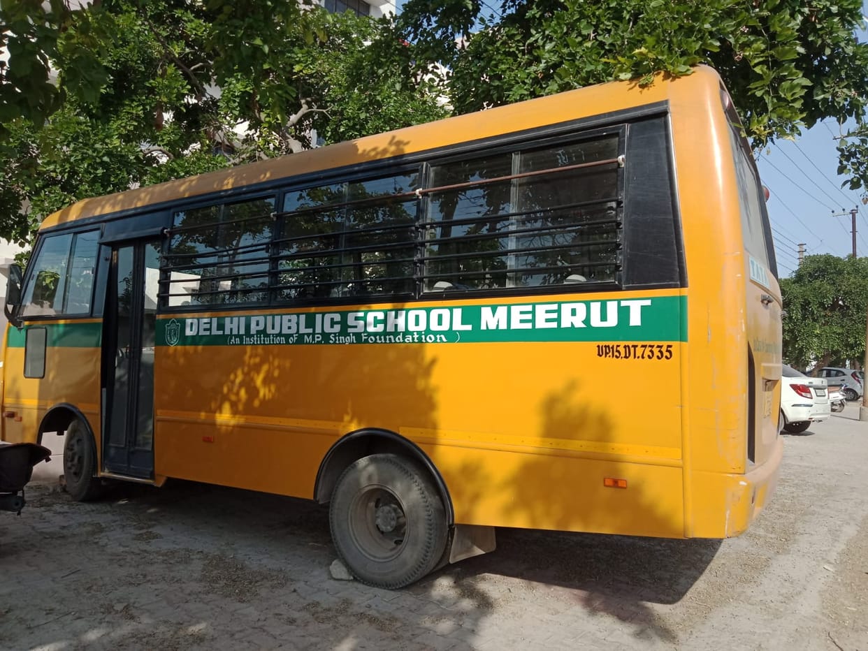 Retired bank manager died after school hit him in meerut