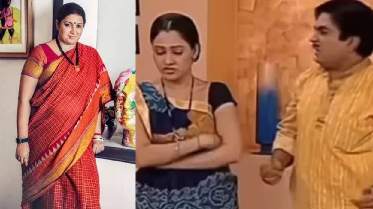 Smriti Irani Shared A Video On Instagram Of TMKOC Show Actress Gives Advice for eating Almond To Married Ones