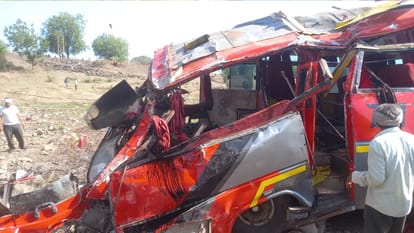 Indore Khargone Bus Accident News: Road Accident Bus Overturned in River Several People Died