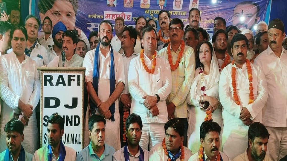 BSP Imran Masood told SP the slaughterhouse of Muslim leaders
