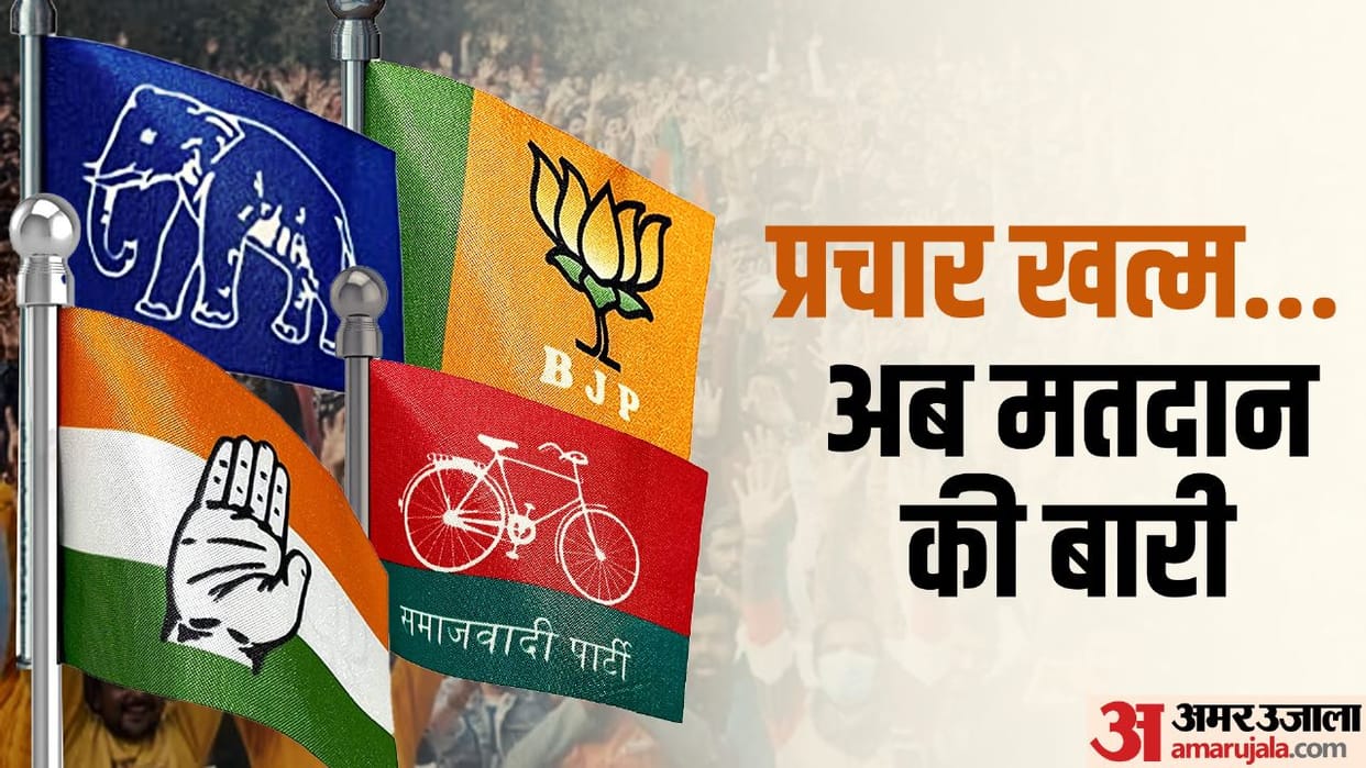 UP Nikay Chunav Campaigning for body elections over voting on May 11 in 38 districts Results will come on 13th