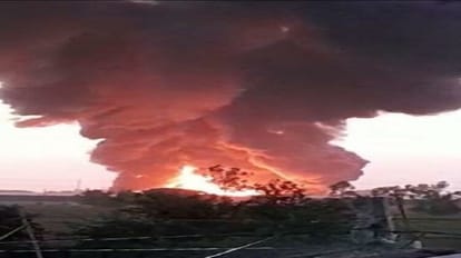 Ashoka Foam Factory became a ball of fire in Bareilly