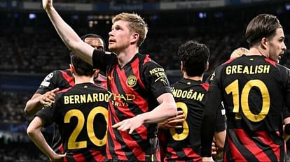 Champions League Kevin De Bruyne did not allow Real Madrid to win Manchester City played a draw