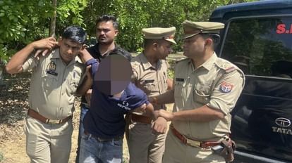 Police shot the accused of Misdeed a five year old girl